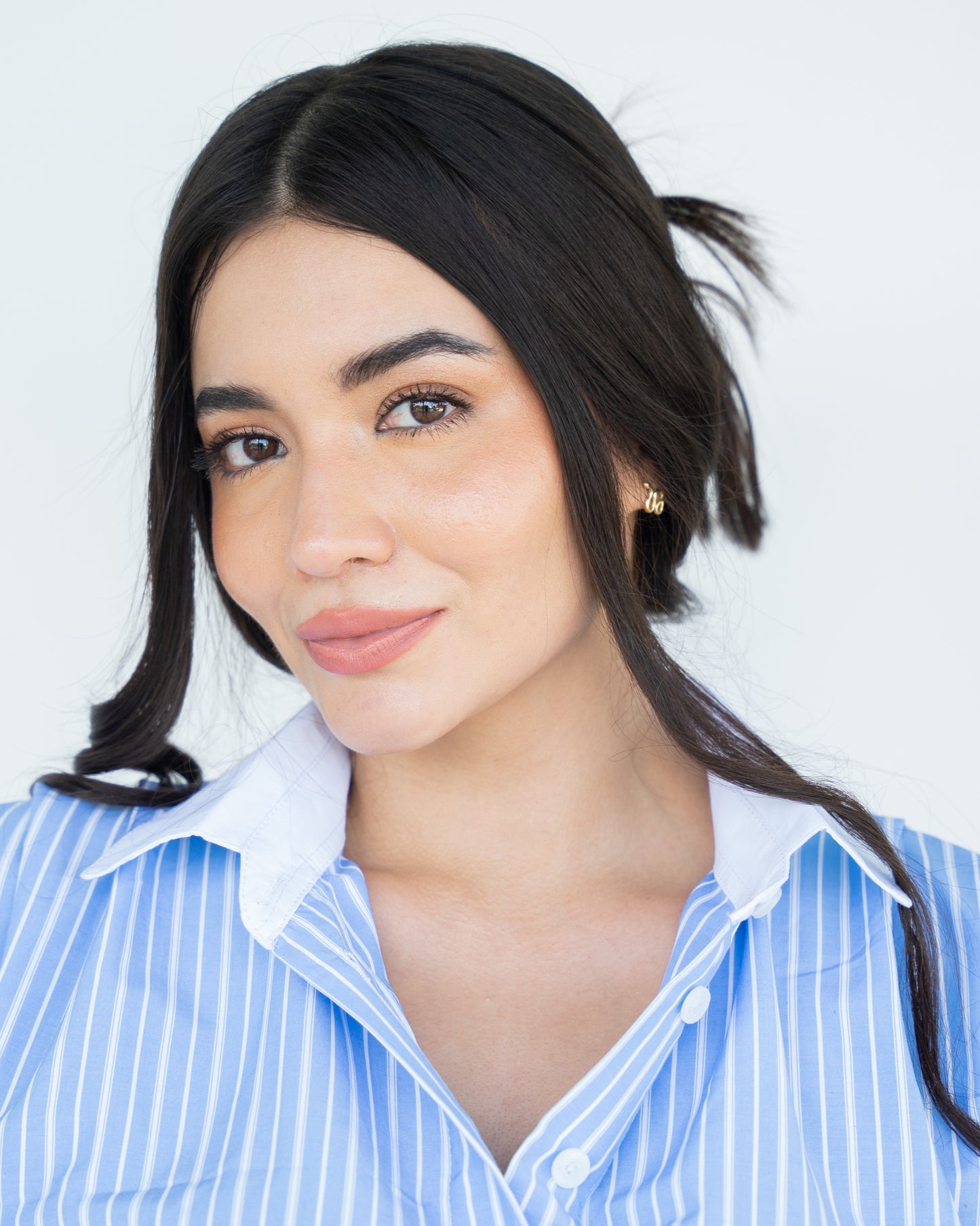 Marinière Poplin blouse with Shorts