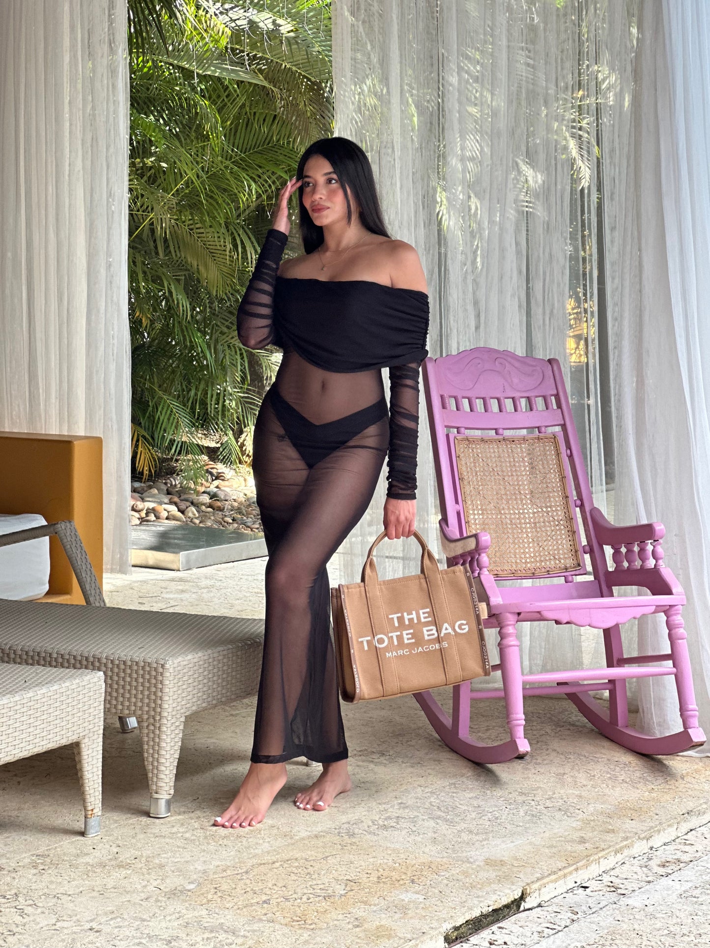 Resort Mesh Dress (sin panty)