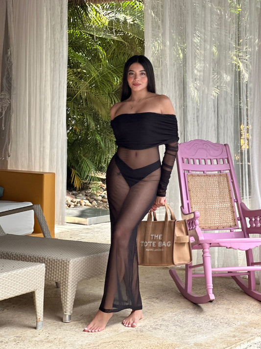 Resort Mesh Dress (sin panty)