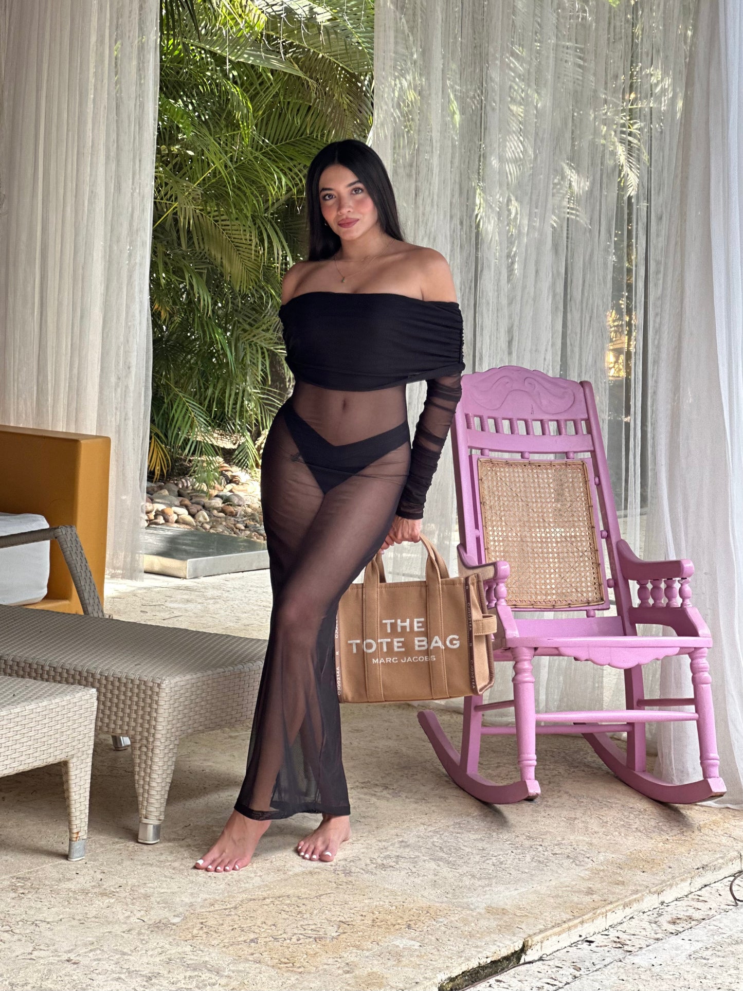 Resort Mesh Dress (sin panty)