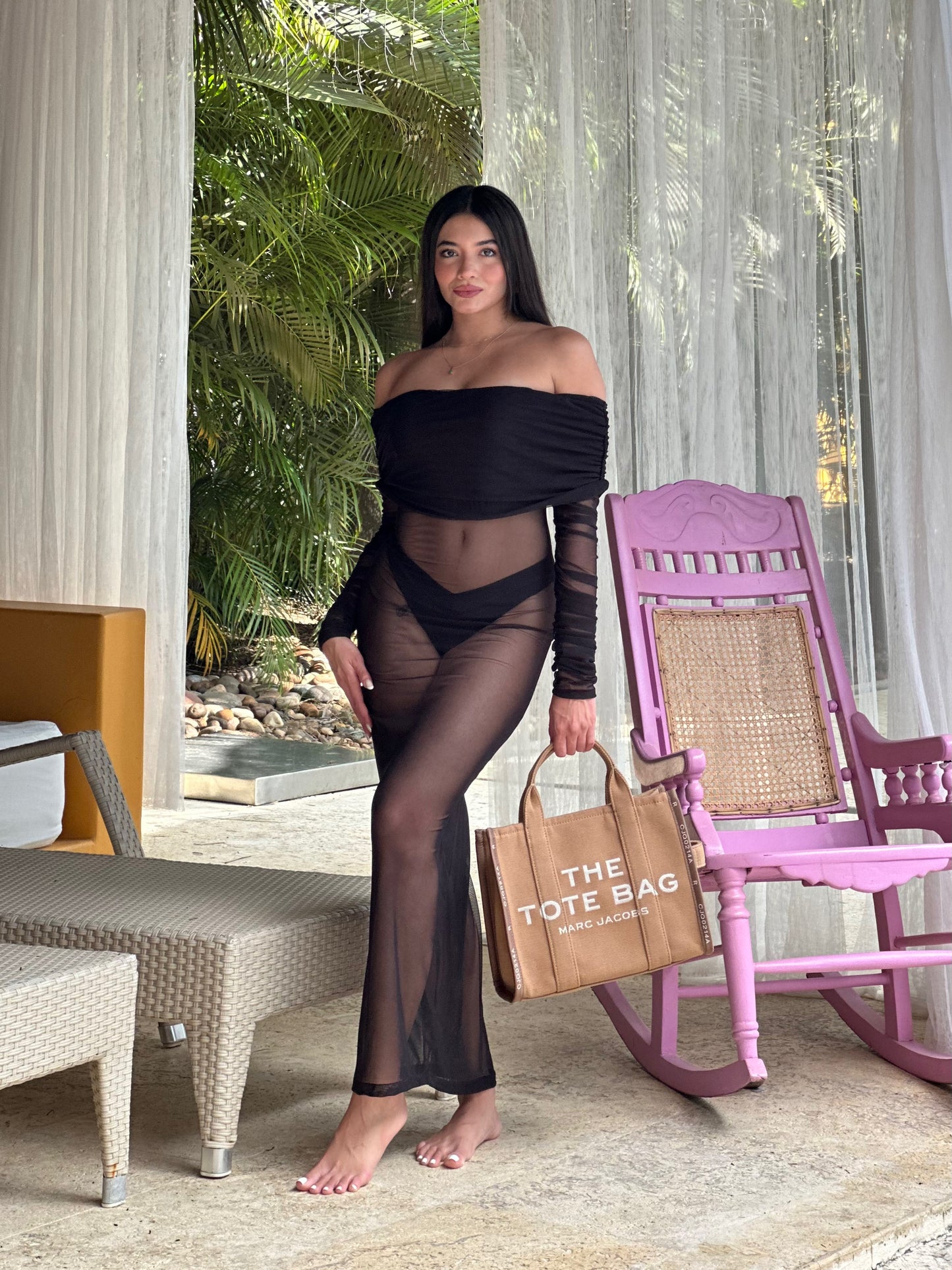 Resort Mesh Dress (sin panty)