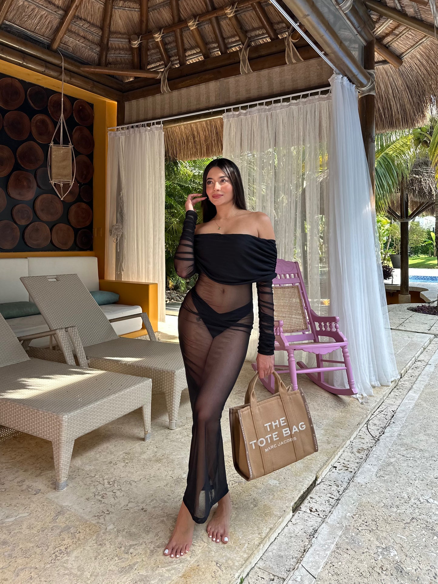 Resort Mesh Dress (sin panty)