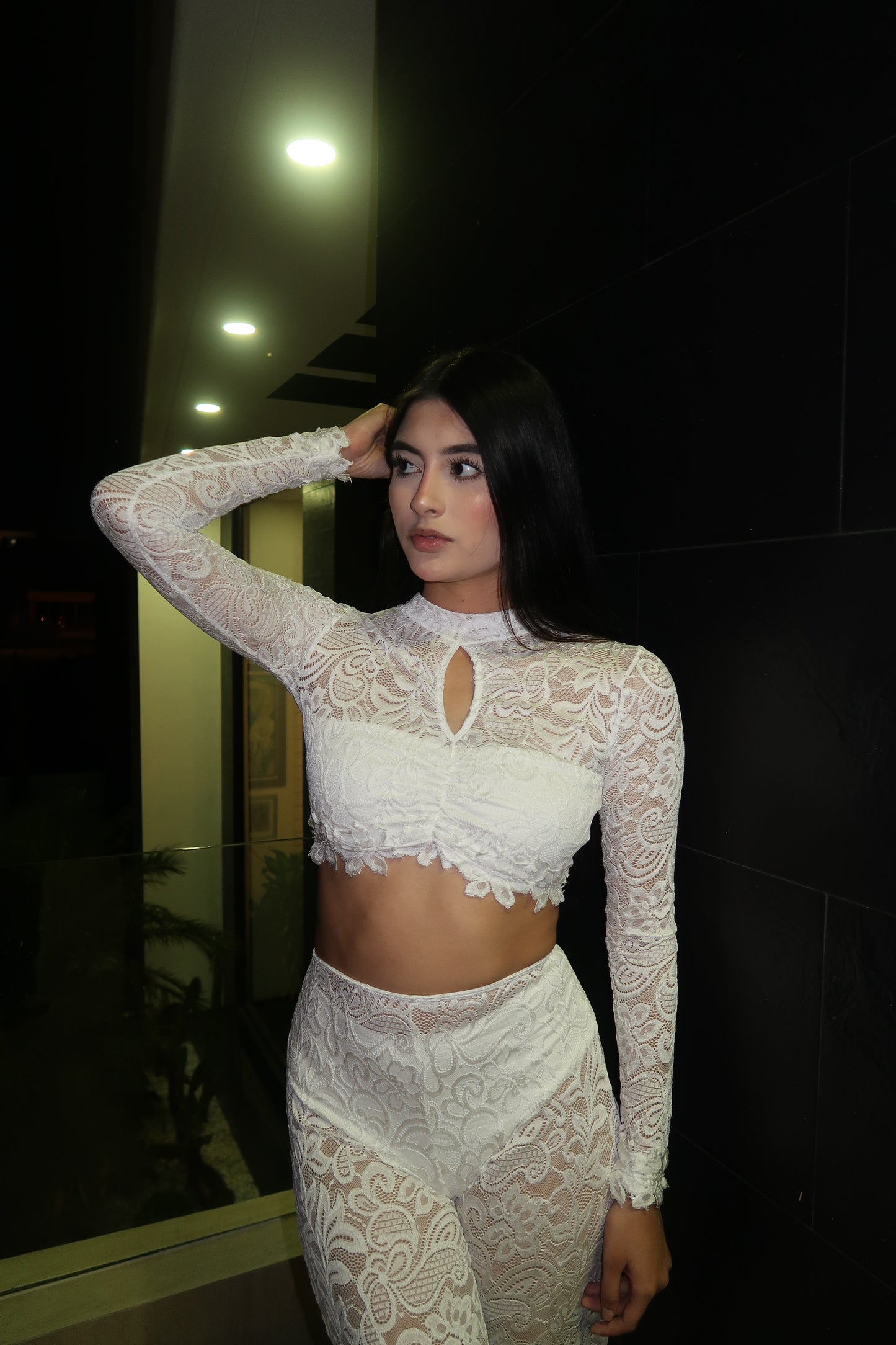 Sacred Top - Blanco marfil